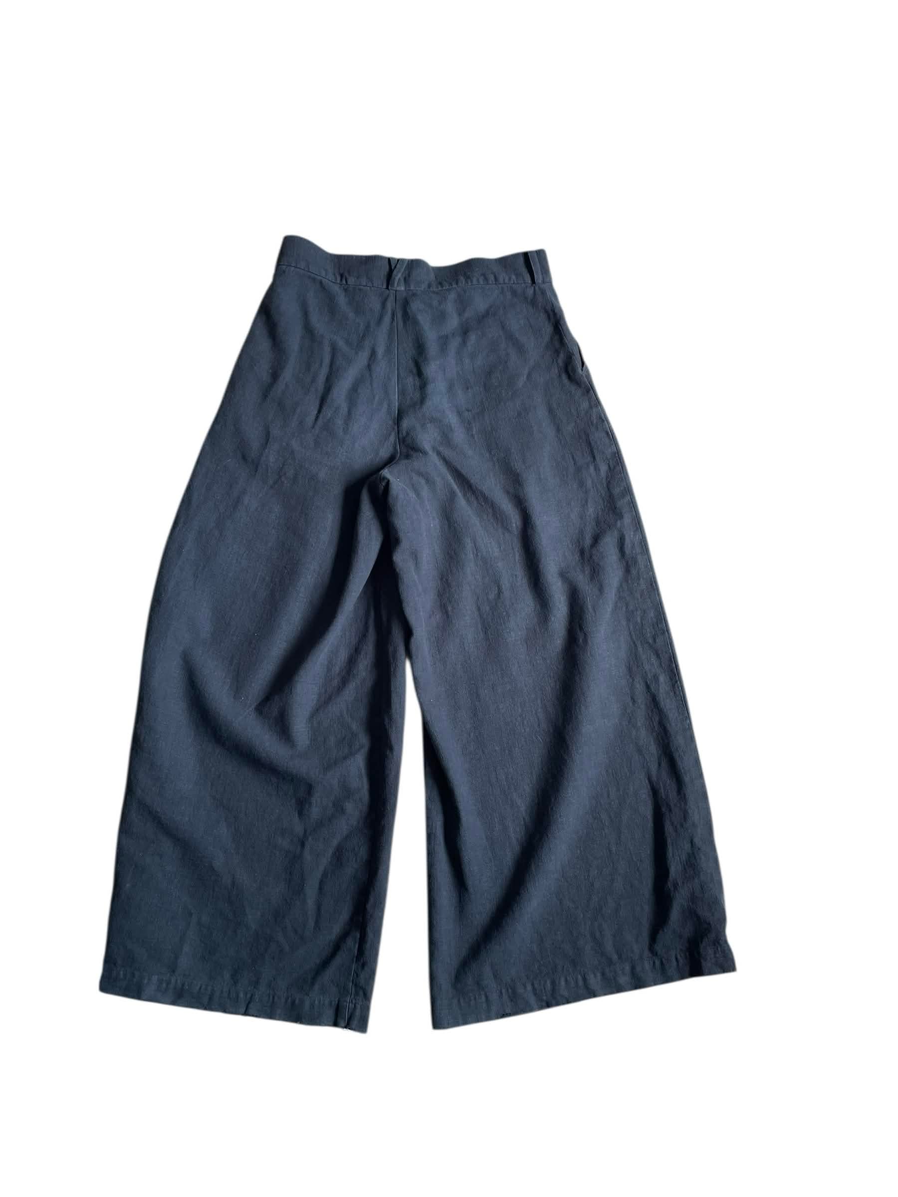 Wideleg Linen Pants