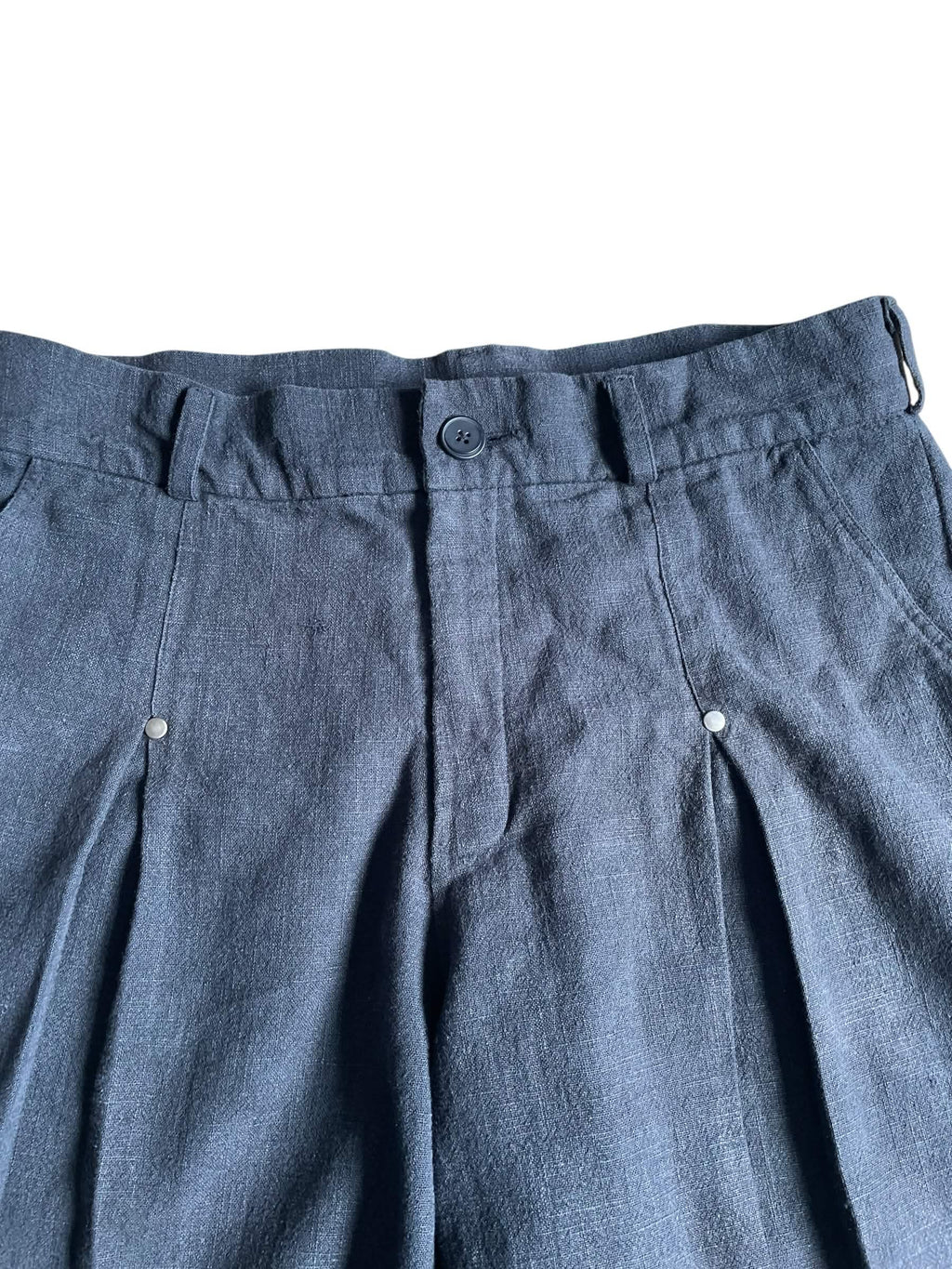 Wideleg Linen Pants